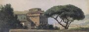 Pierre de Valenciennes View of the Convent of the Ara Coeli The Umbrella Pine (mk05) Spain oil painting reproduction